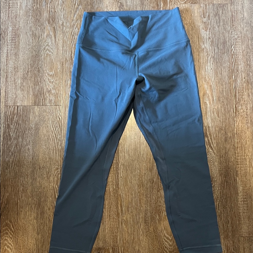 lululemon athletica Align 23 inch inseam Blue leggings